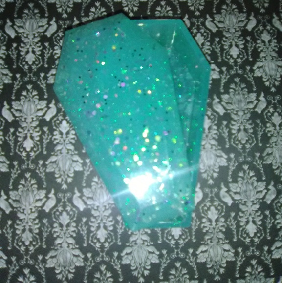 handmade Other - Pastel Goth coffin trinket bow w/lid